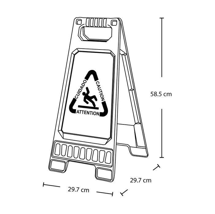 Señal piso húmedo marca Rimax
