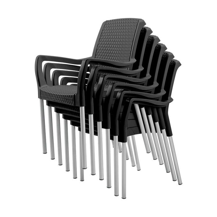 Silla apariencia shia con brazos Rimax
