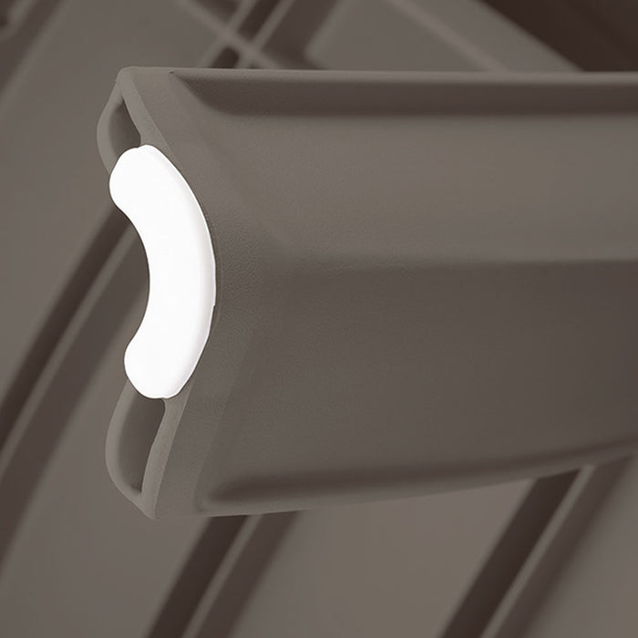 Silla barú con brazos mocca marca Rimax