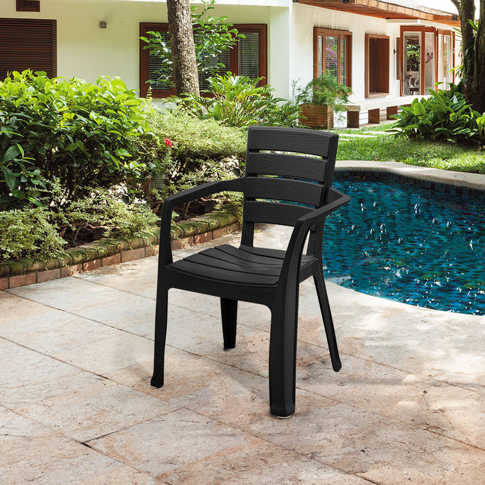 Silla barú con brazos Rimax