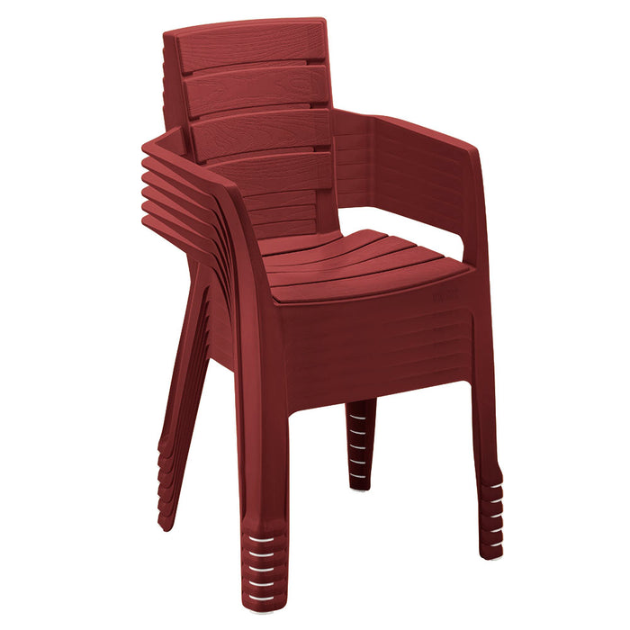 Silla barú con brazos Rimax