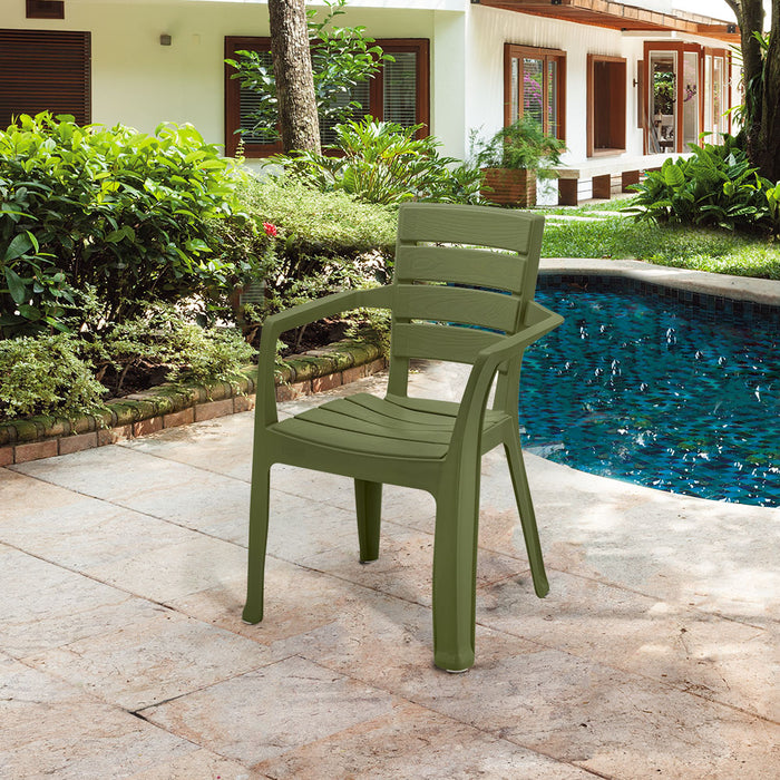 Silla barú con brazos Rimax