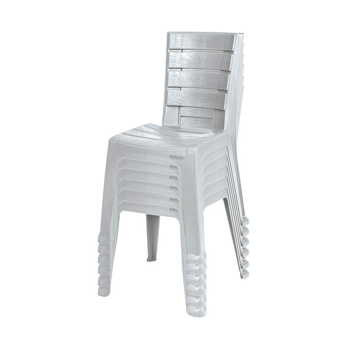 Silla barú sin brazos gris hielo marca Rimax