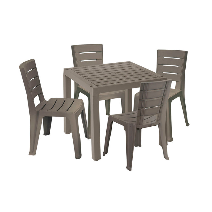 Silla barú sin brazos mocca marca Rimax