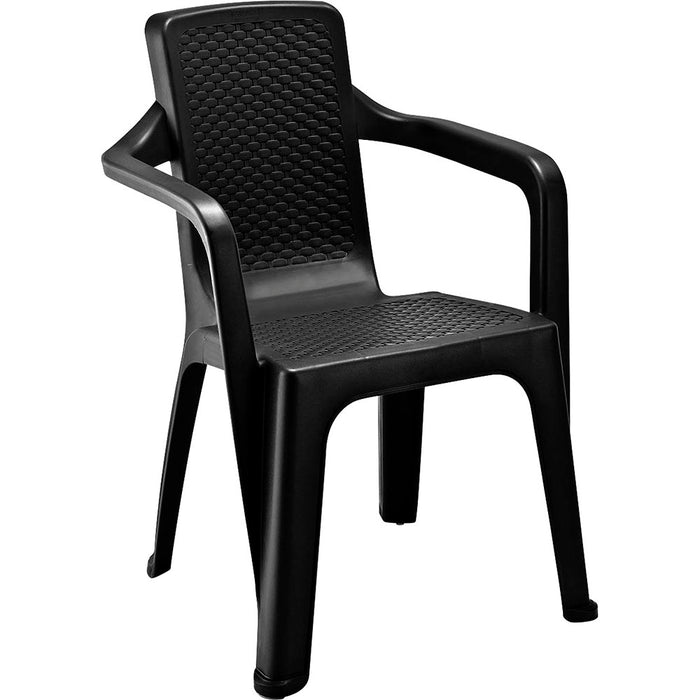 Silla eterna con brazos negra marca Rimax