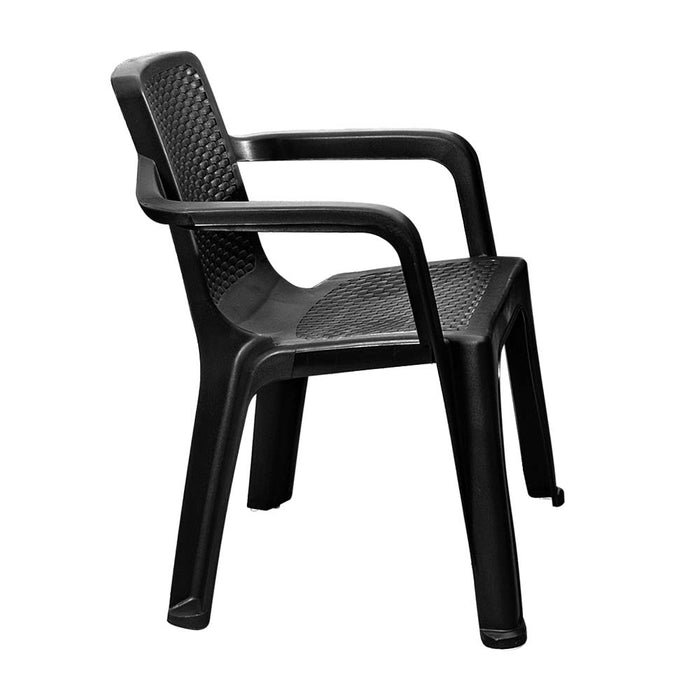 Silla eterna con brazos blanco Rimax