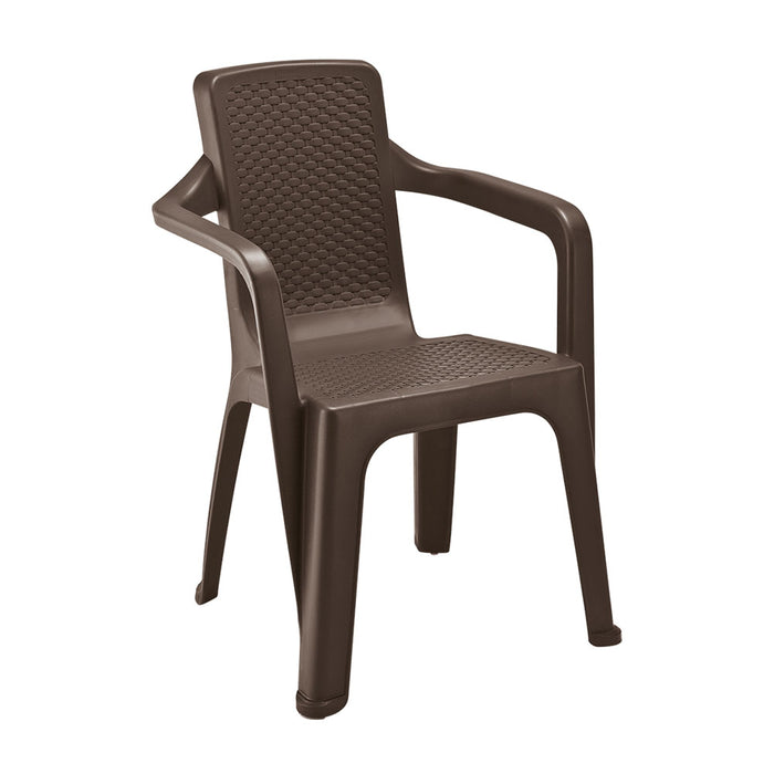 Silla eterna con brazos wengue marca Rimax