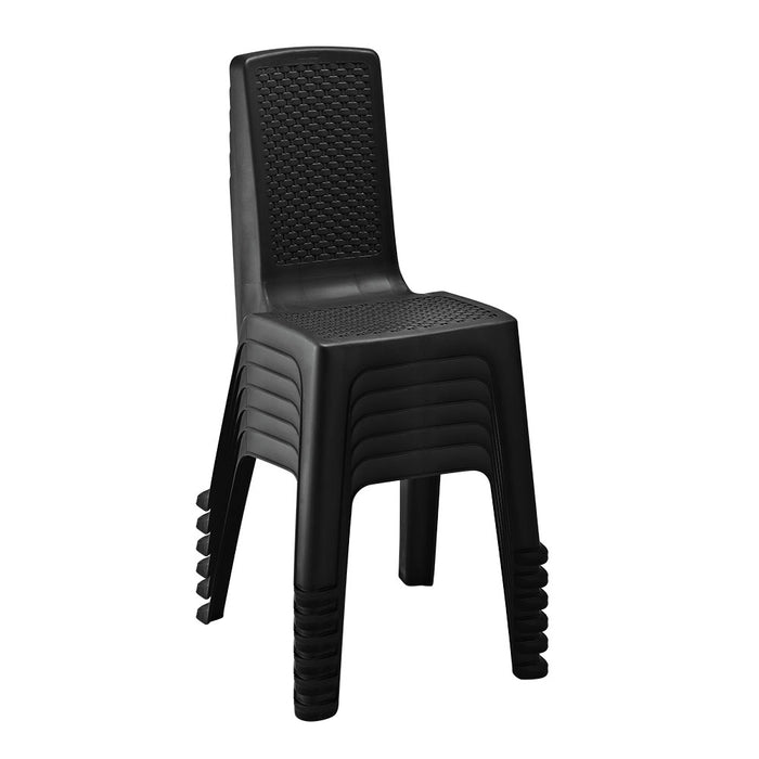 Silla eterna sin brazos negra marca Rimax