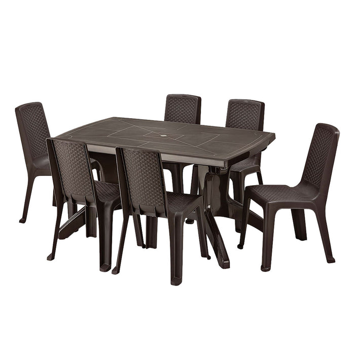 Silla eterna sin brazos wengue marca Rimax