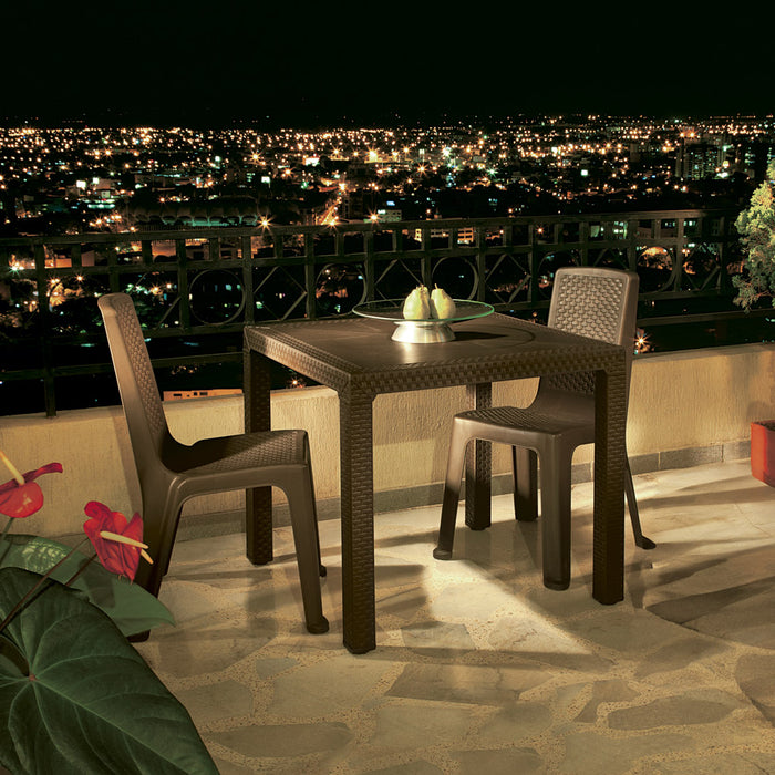 Silla eterna sin brazos wengue marca Rimax