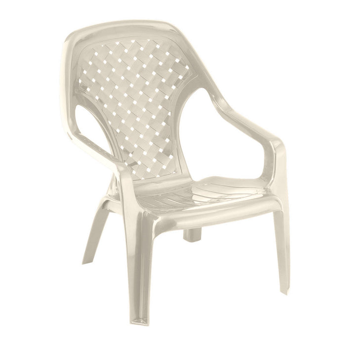Silla playera con brazos y espaldar alto Rimax