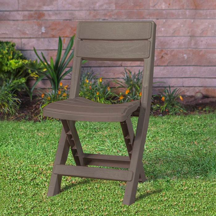 Silla plegable barú mocca marca Rimax