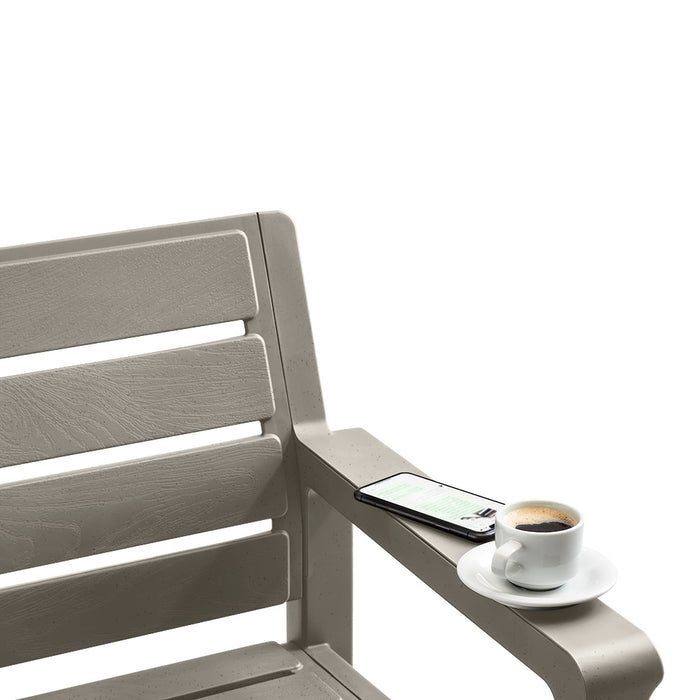 Sillón barú gris cemento marca Rimax