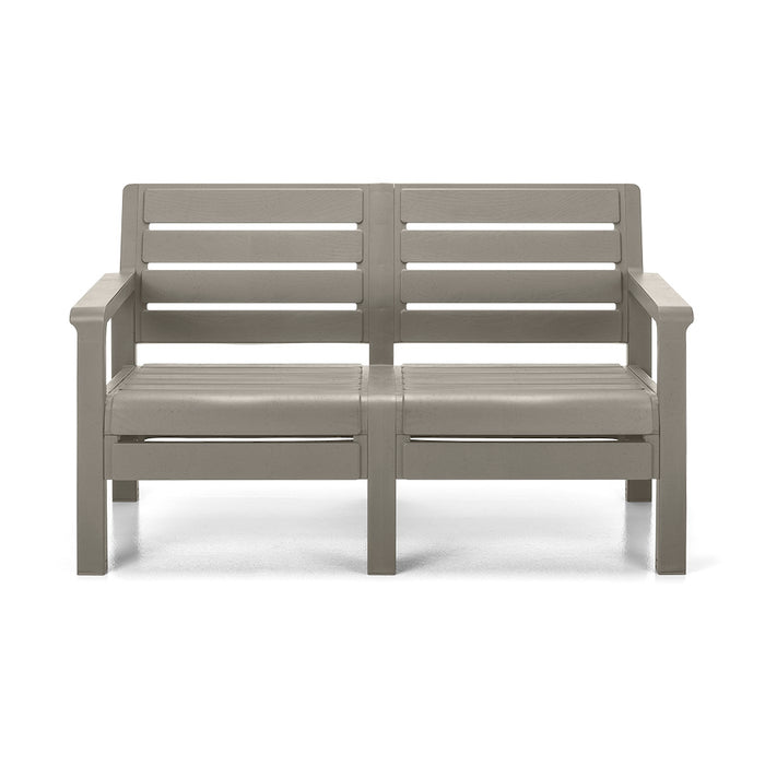 Sofá doble barú gris cemento marca Rimax