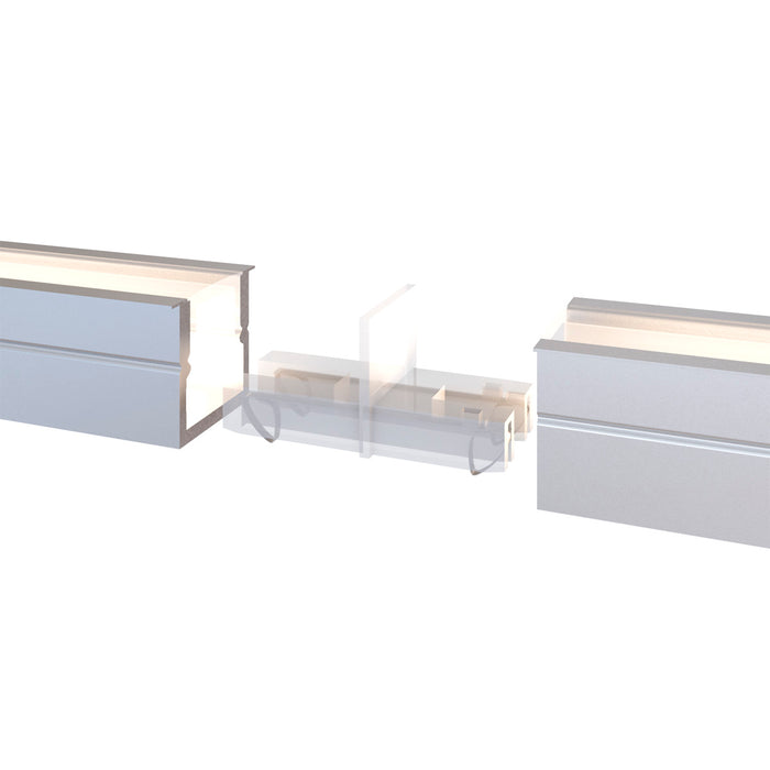 Conector perfil a perfil sin cable