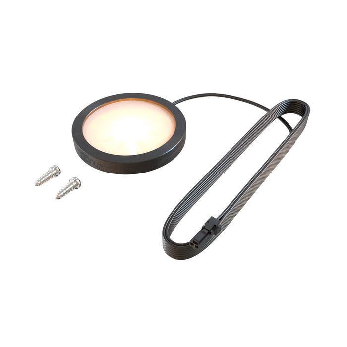 Bala led de sobreponer aluminio negro o anodizado con luz integrada neutra o cálida