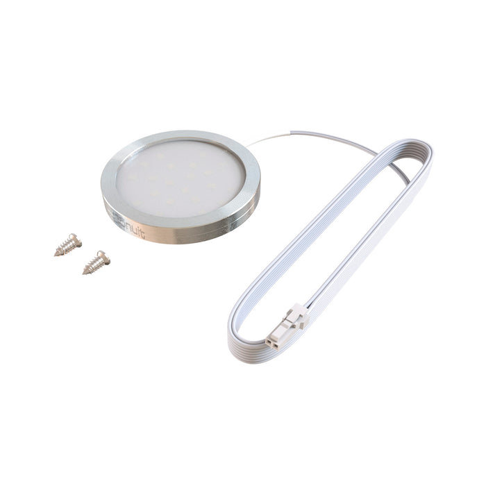 Bala led de sobreponer aluminio negro o anodizado con luz integrada neutra o cálida