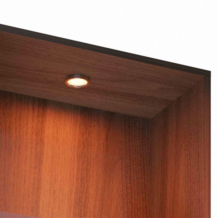 Bala led de sobreponer aluminio negro o anodizado con luz integrada neutra o cálida