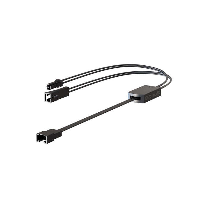 Cable para conversión de integrado a sencillo negro