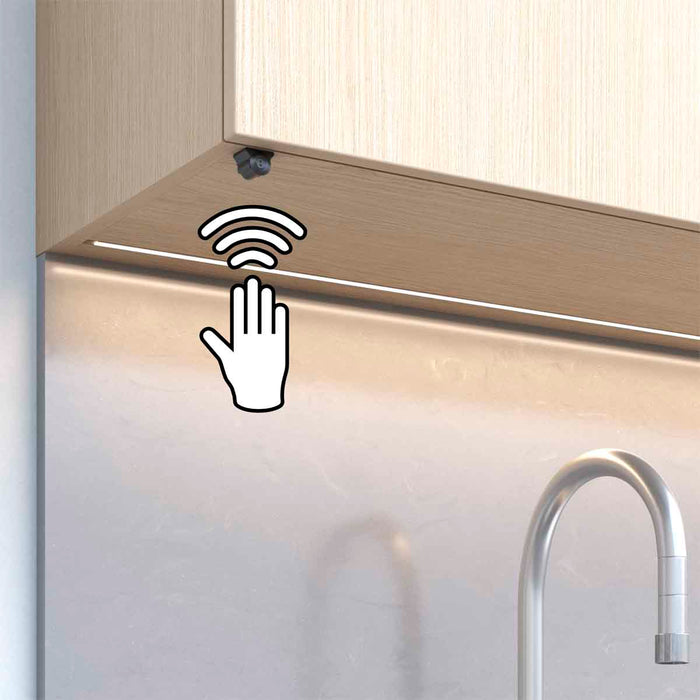 Sensor de proximidad de mano