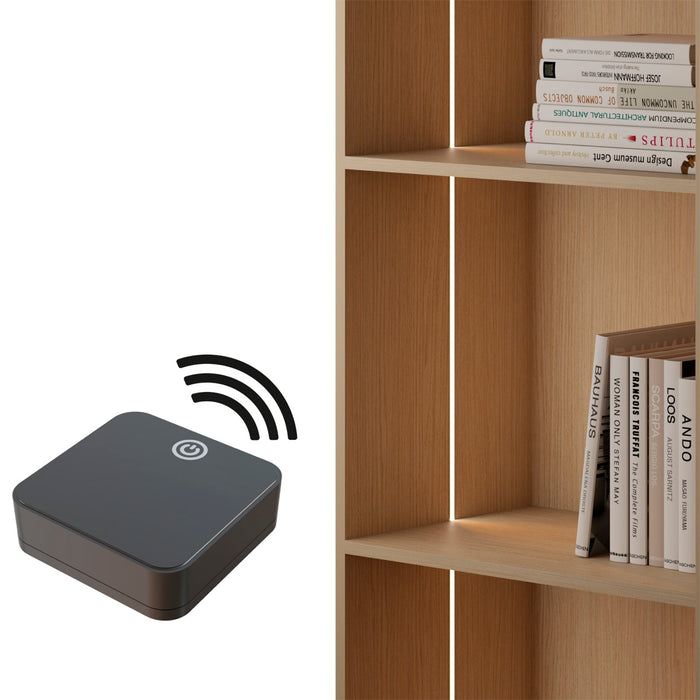 Sensor táctil control remoto integrado negro dimerizable