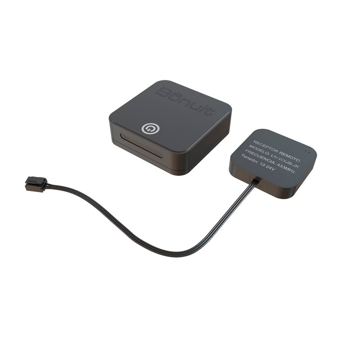 Sensor táctil control remoto integrado negro dimerizable