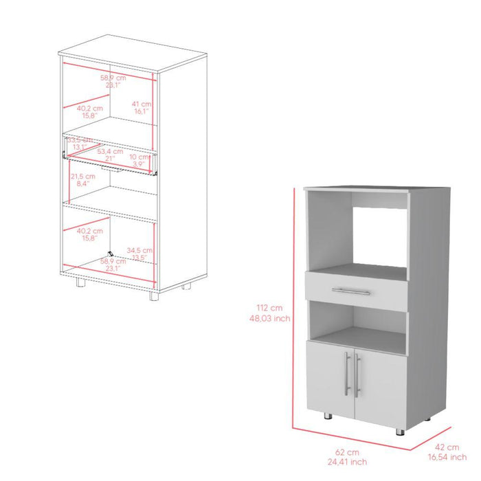 Modulo Microondas Worland, Blanco