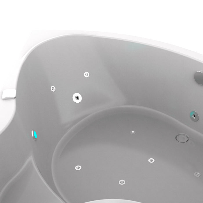 Hidromasaje portátil Tahiti Plus 152X152 cm  con terapias