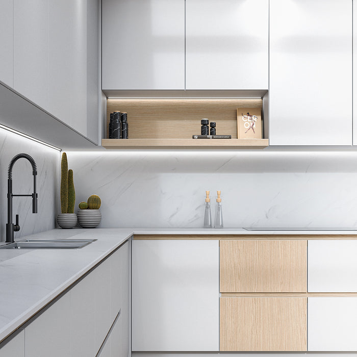 laminado de alta presión color blanco brillante  X 10 unidades