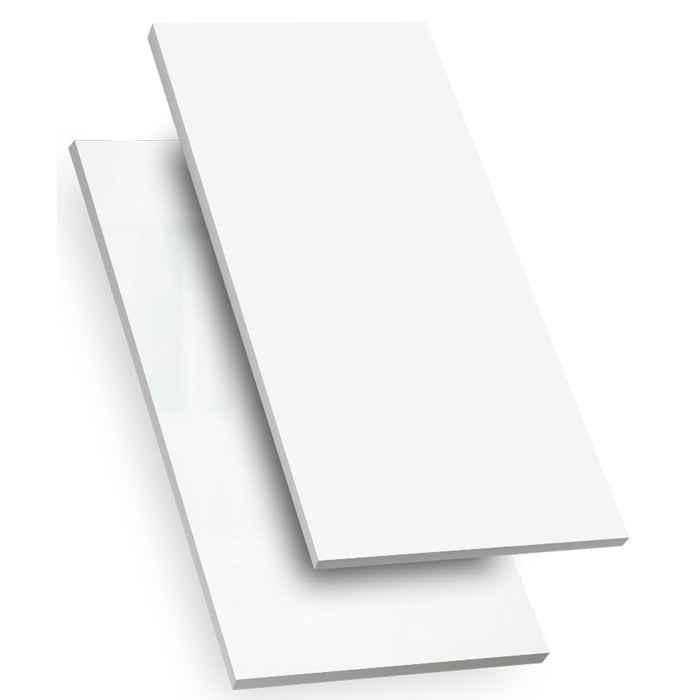 laminado de alta presión color blanco brillante  X 10 unidades