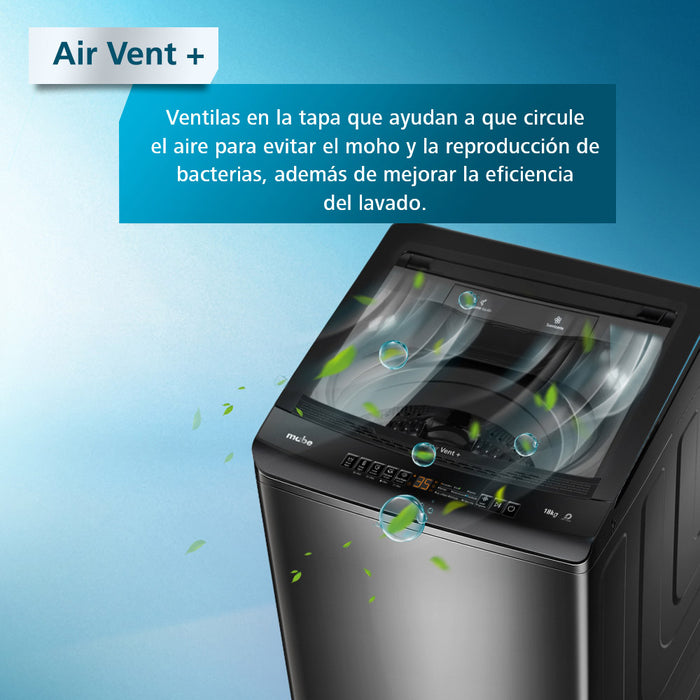 Lavadora Automática Direct Drive Propela 18 Kg Diamond Gray