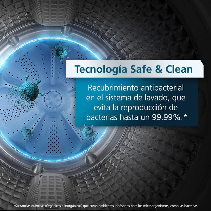 Lavadora Automática Direct Drive Propela 18 Kg Diamond Gray