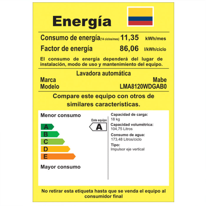 Lavadora Automática Direct Drive Propela 18 Kg Diamond Gray