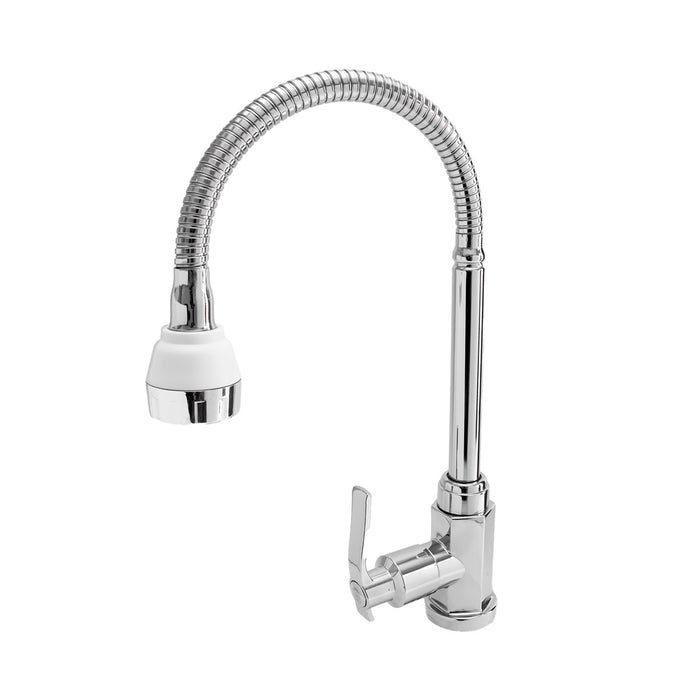 Llave flexible sencilla para mesón marca Boccherini PTE