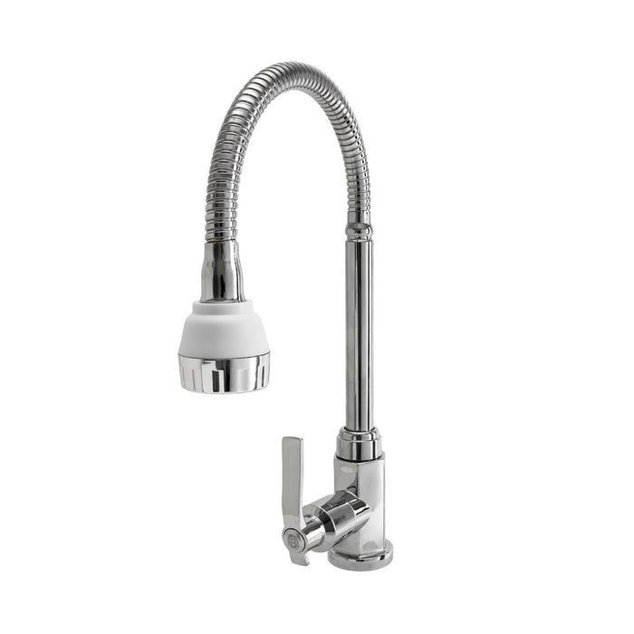 Llave flexible sencilla para mesón marca Boccherini PTE