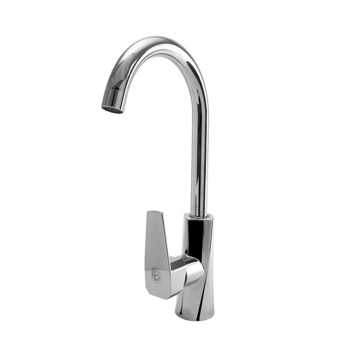 Llave Mezclador para lavaplatos  cuello giratorio cromado marca Boccherini