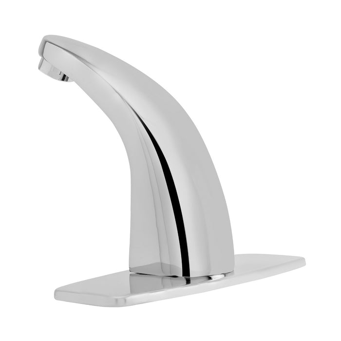 Llave para lavamanos con sensor cuello semi curvo marca Boccherini