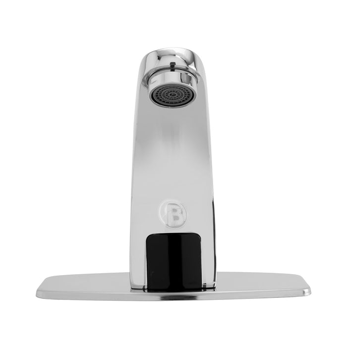 Llave para lavamanos con sensor cuello semi curvo marca Boccherini