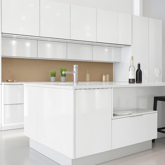 Canto semirigido Crystal color blanco