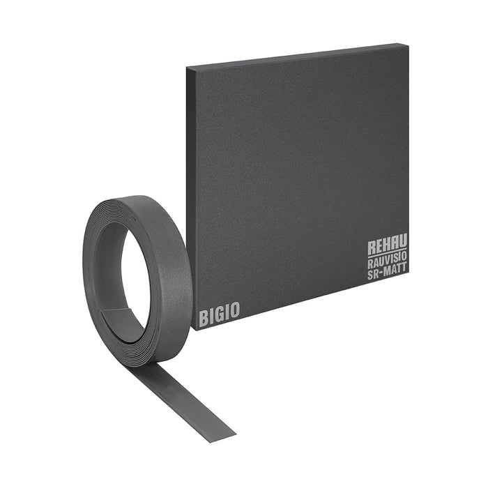 Canto semirigido Elegant Matt color Bigio