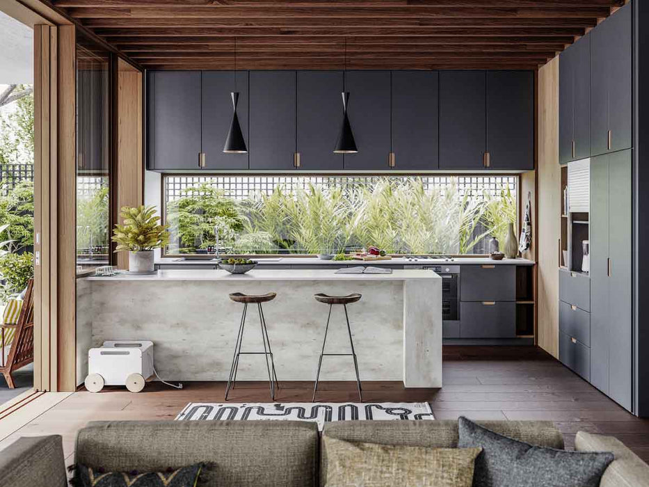 Tablero MDF laminado mate gaslit alley estandar Rauvisio Noble Matt