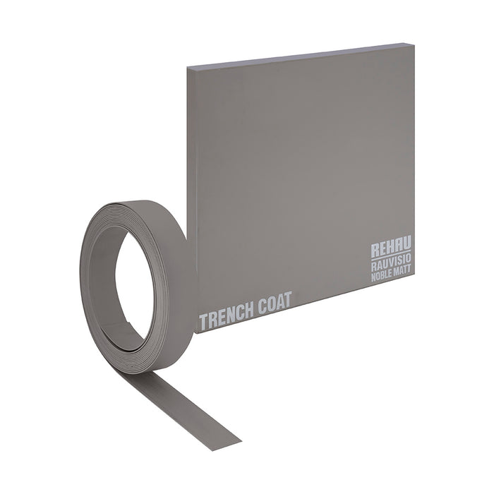 Canto semirigido elegant matt color trench coat