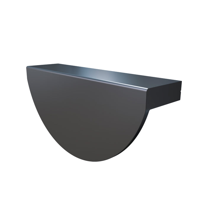 Manija aluminio 974 negra cc 32