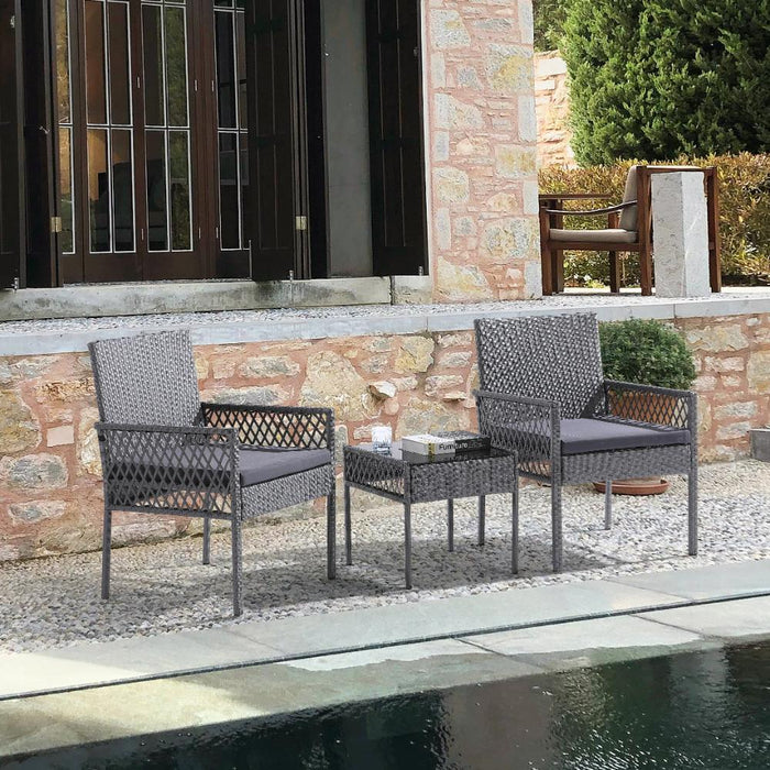 Sala de Exterior Coba , Gris, Dieño moderno