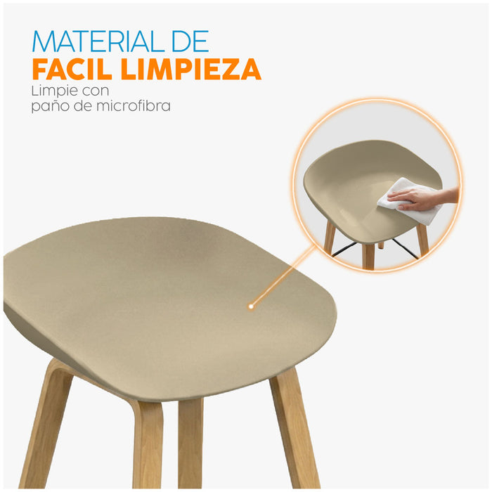 muebles comedores banco de bar estandar misuri arena bonno rk470680 madecentro
