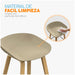 muebles comedores banco de bar estandar misuri arena bonno rk470680 madecentro
