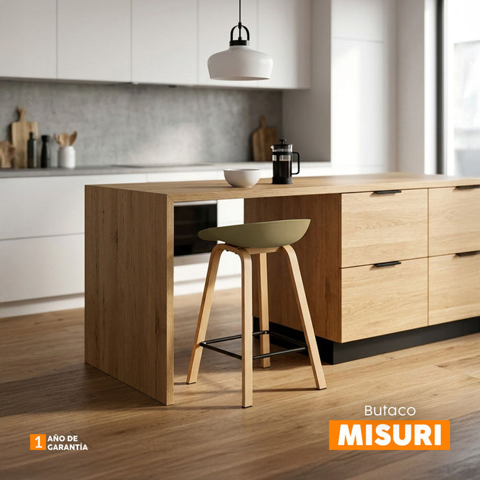 muebles comedores banco de bar estandar misuri arena bonno rk470680 madecentro