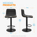 muebles comedores banco giratorio para bar negro patrick bonno rs424132 madecentro
