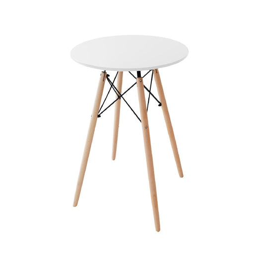 muebles comedores mesa redonda eames 60cm blanco bonno rs440222 madecentro