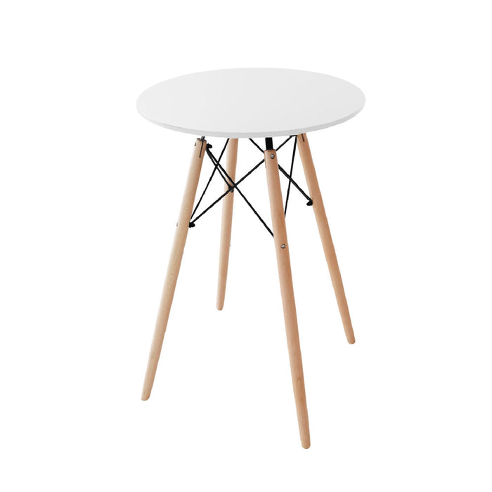 muebles comedores mesa redonda eames 60cm blanco bonno rs440222 madecentro